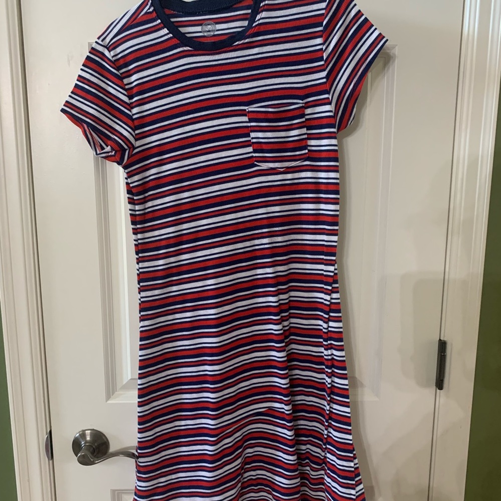 Striped T-Shirt Dress